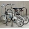 Global Industrial U-Rack Bike Rack, Black, Flange Mount, 2-Bike Capacity 442804MBK - alternate 4
